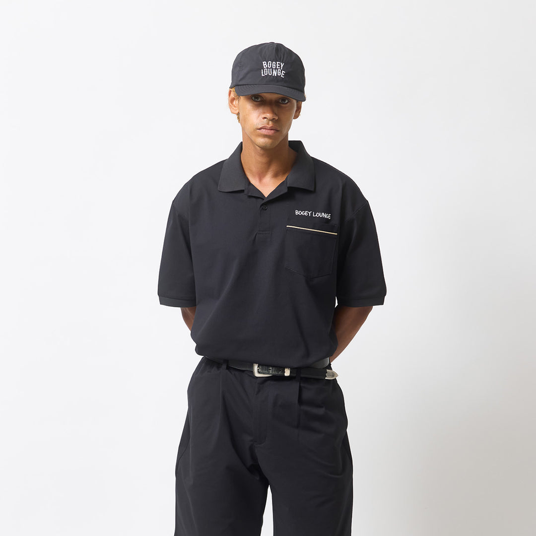 MESH S/S BOWLING SHIRT