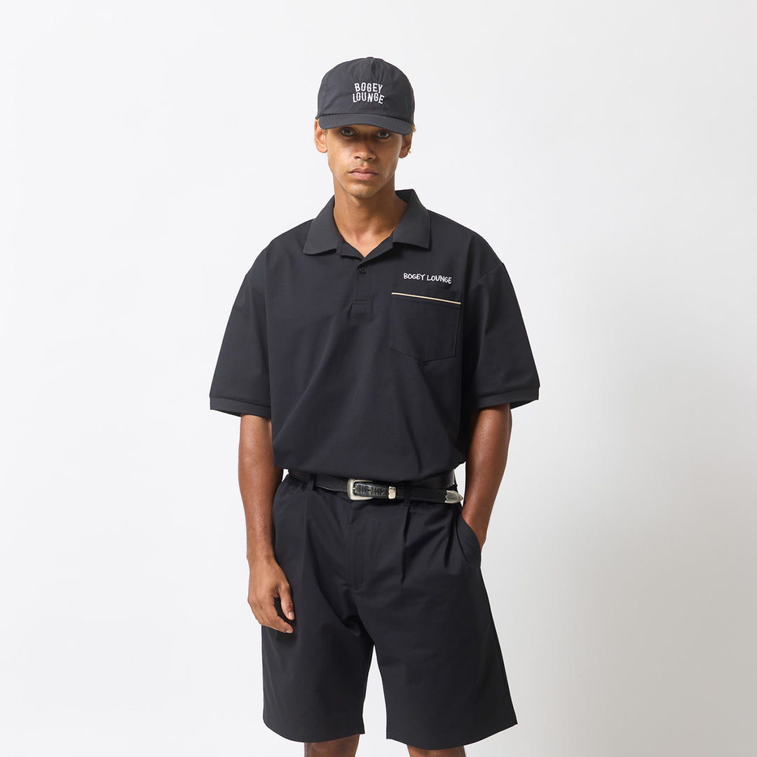 MESH S/S BOWLING SHIRT