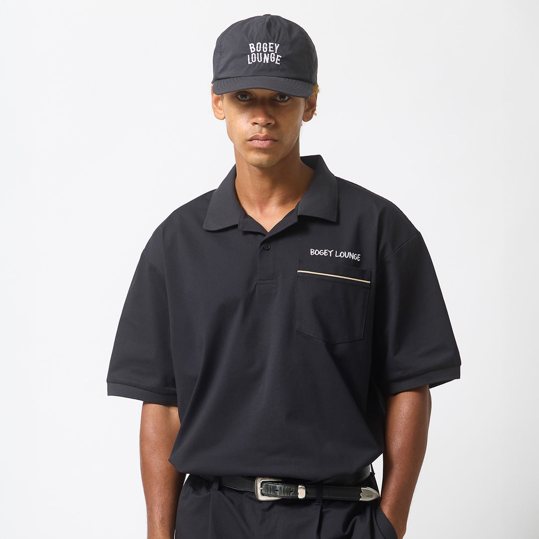 MESH S/S BOWLING SHIRT