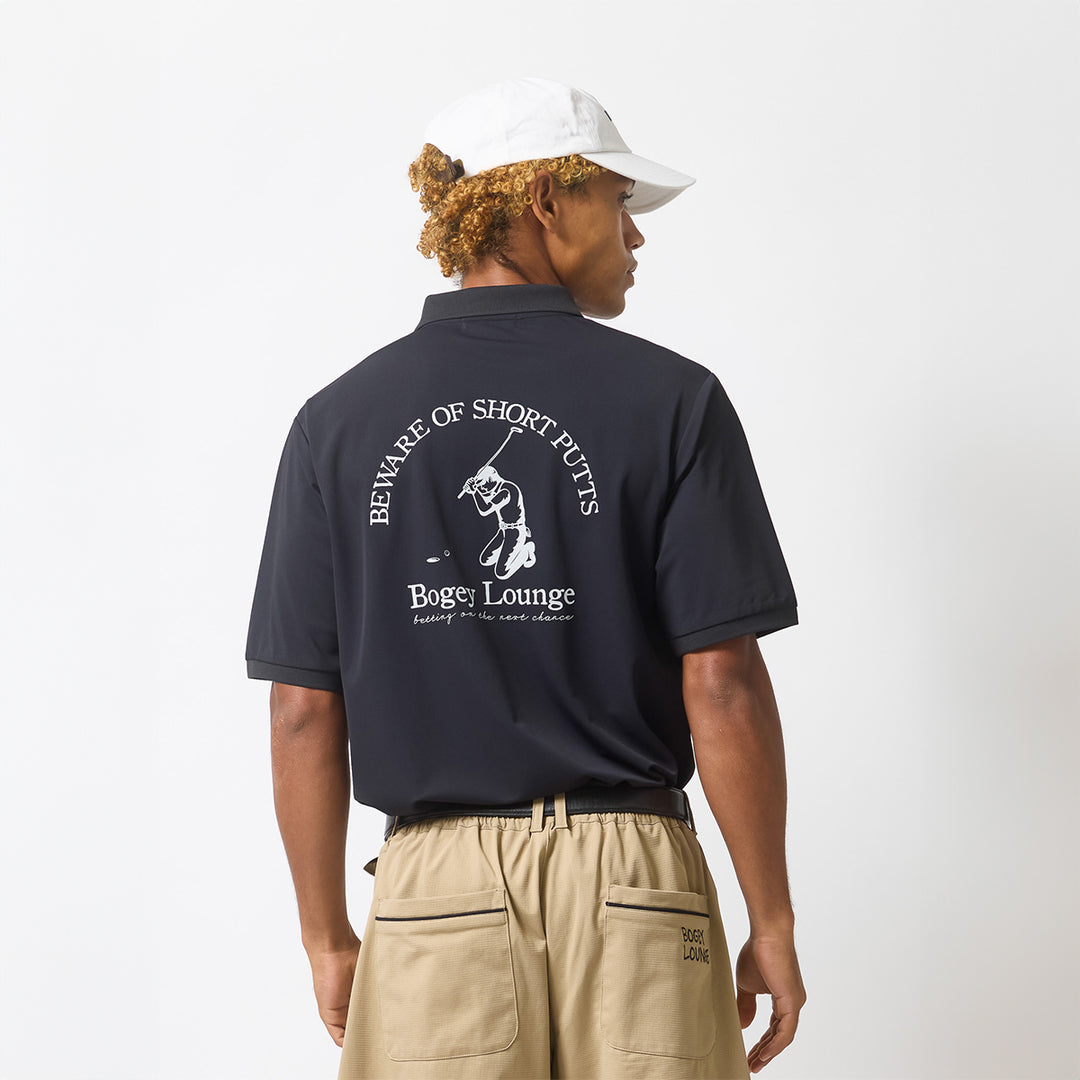 NYLON PIQUE POLO SHIRT