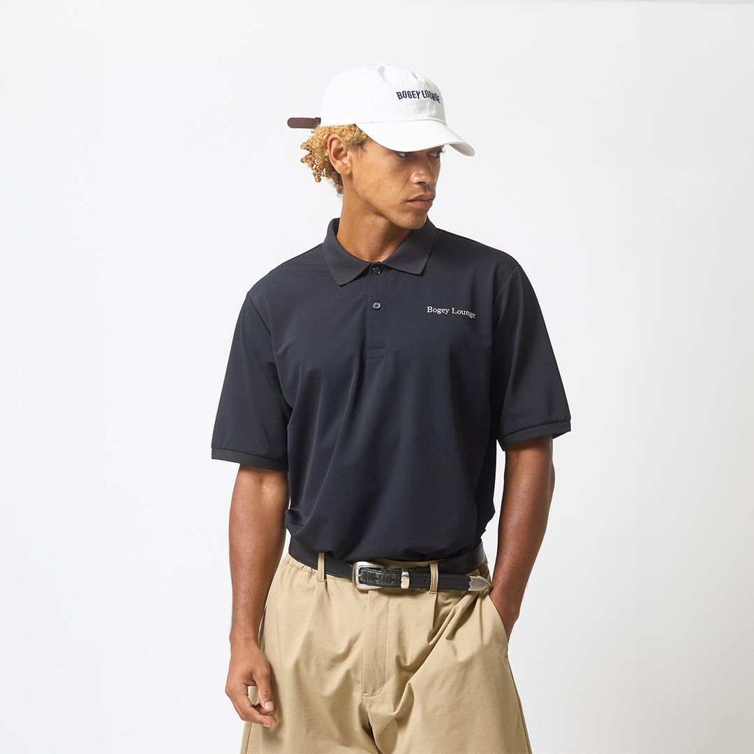 NYLON PIQUE POLO SHIRT
