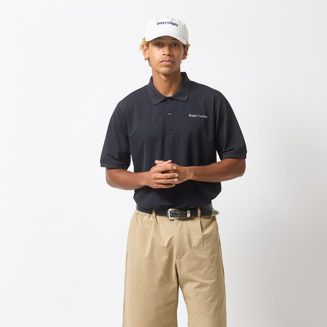 NYLON PIQUE POLO SHIRT