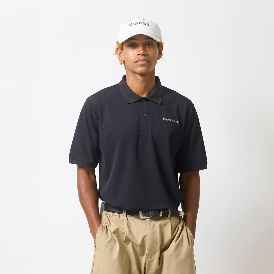 NYLON PIQUE POLO SHIRT