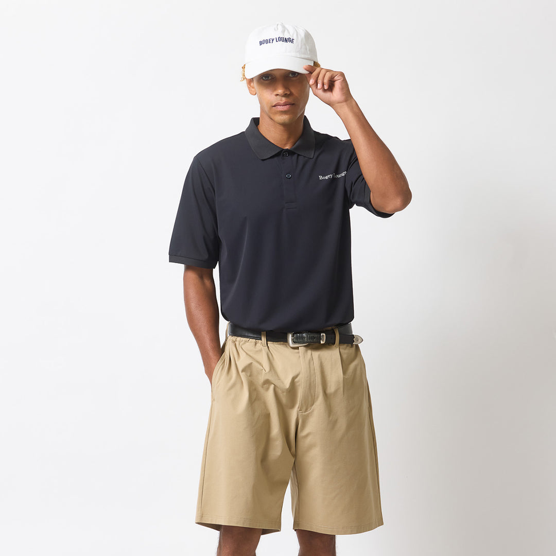 NYLON PIQUE POLO SHIRT