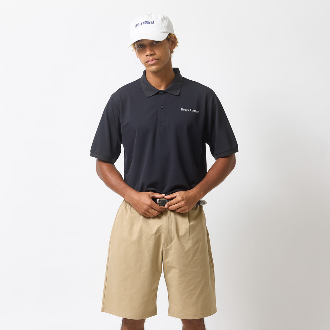 NYLON PIQUE POLO SHIRT