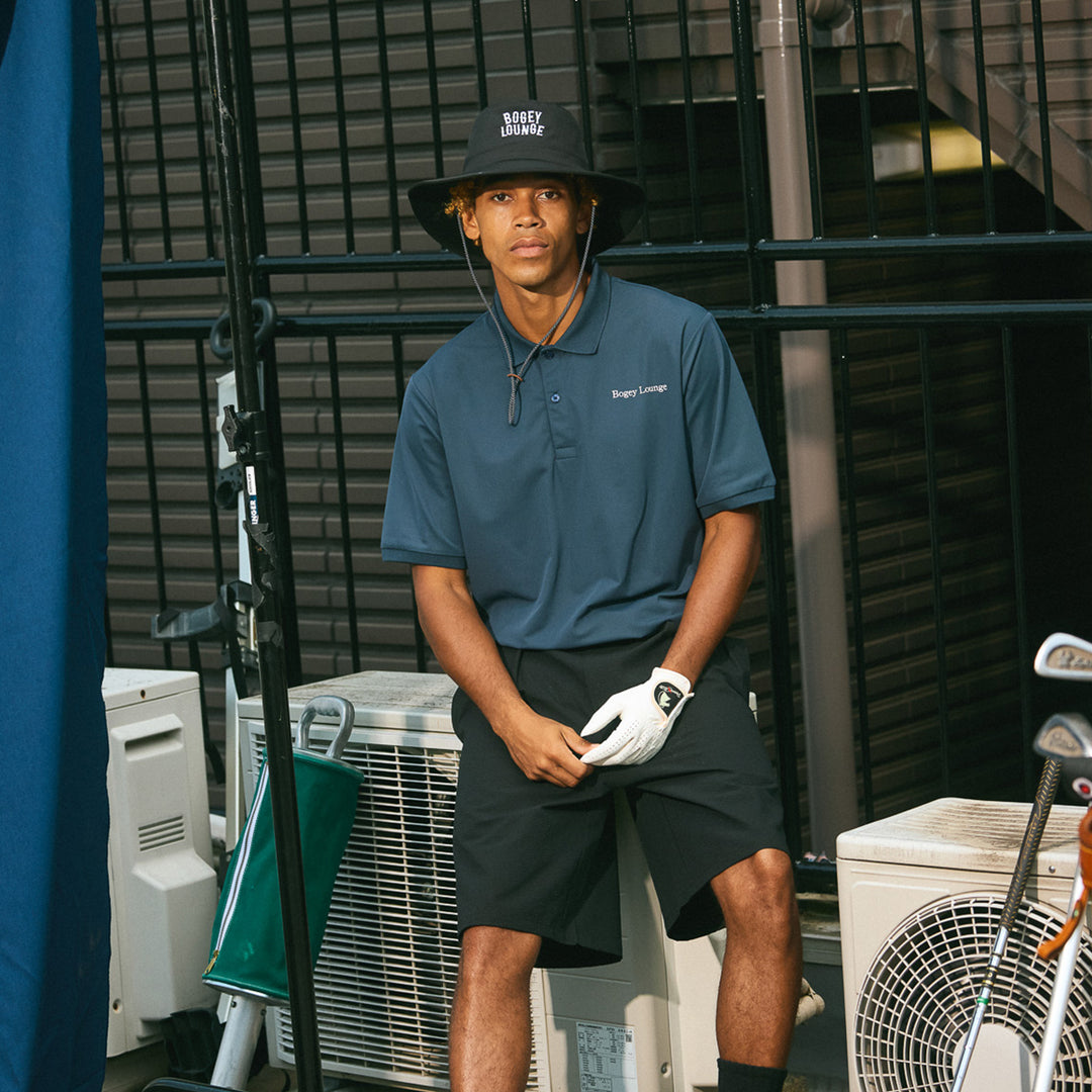 NYLON PIQUE POLO SHIRT
