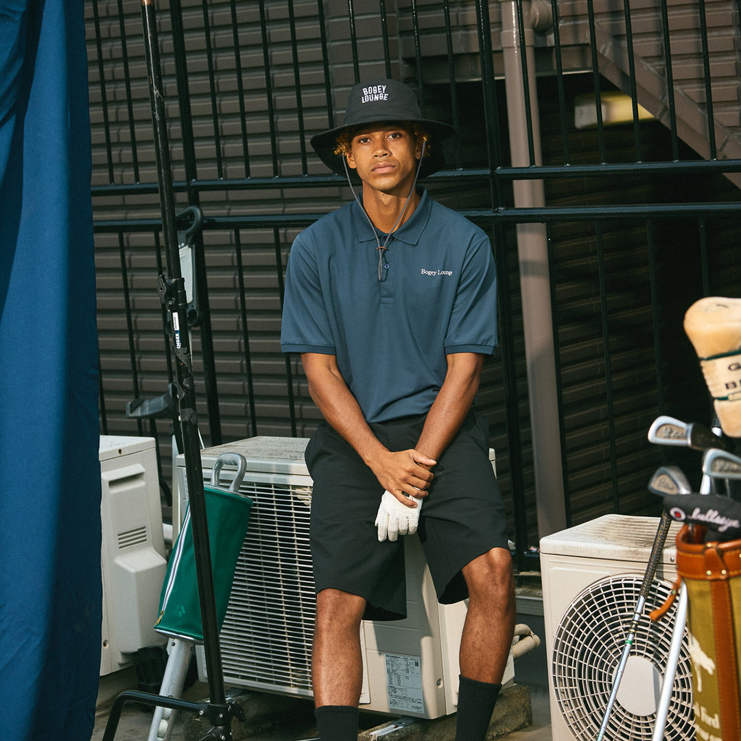 NYLON PIQUE POLO SHIRT
