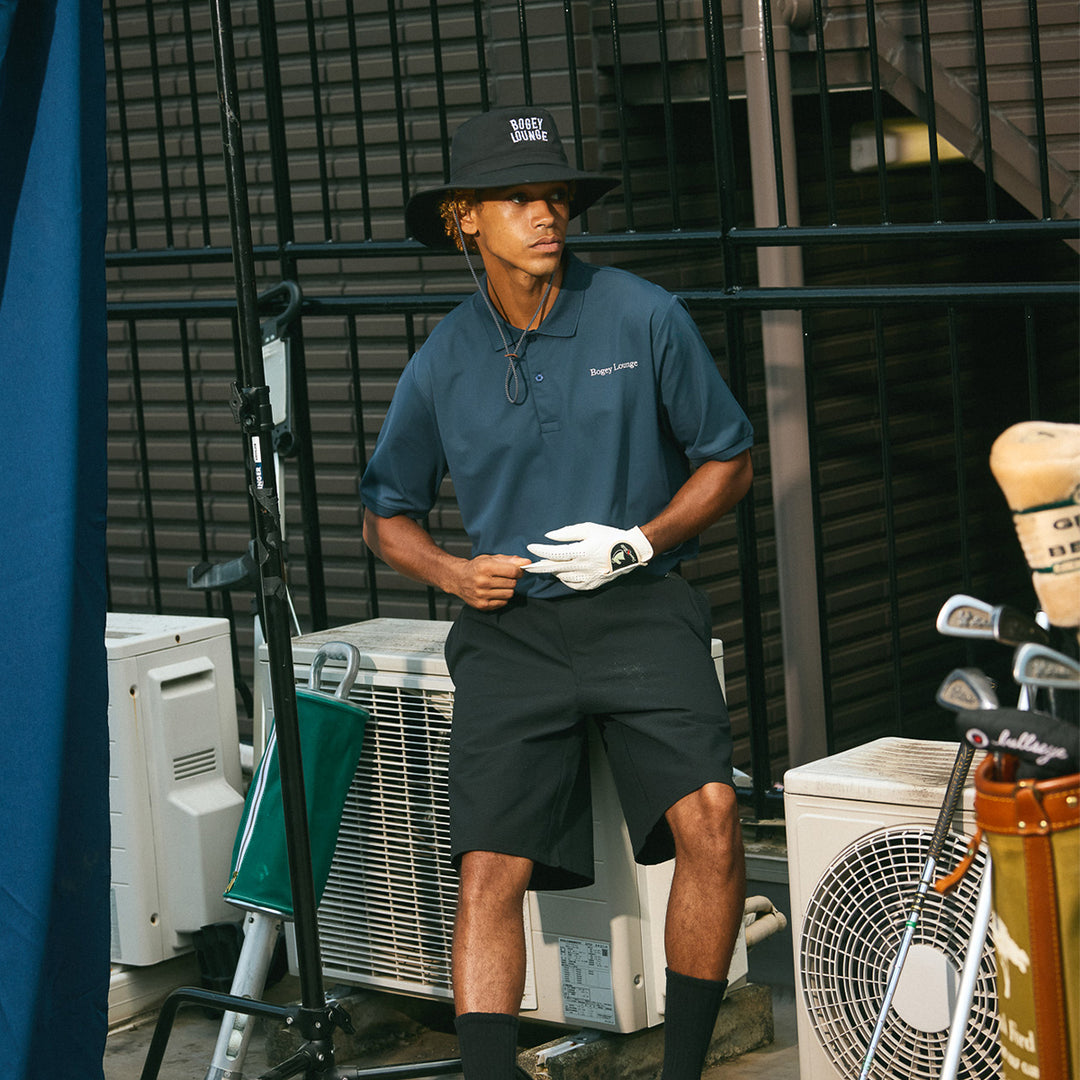 NYLON PIQUE POLO SHIRT