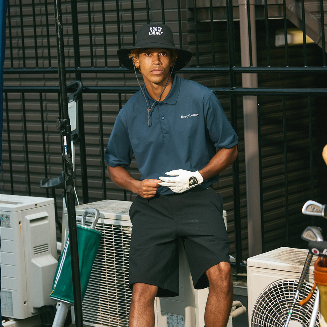 NYLON PIQUE POLO SHIRT