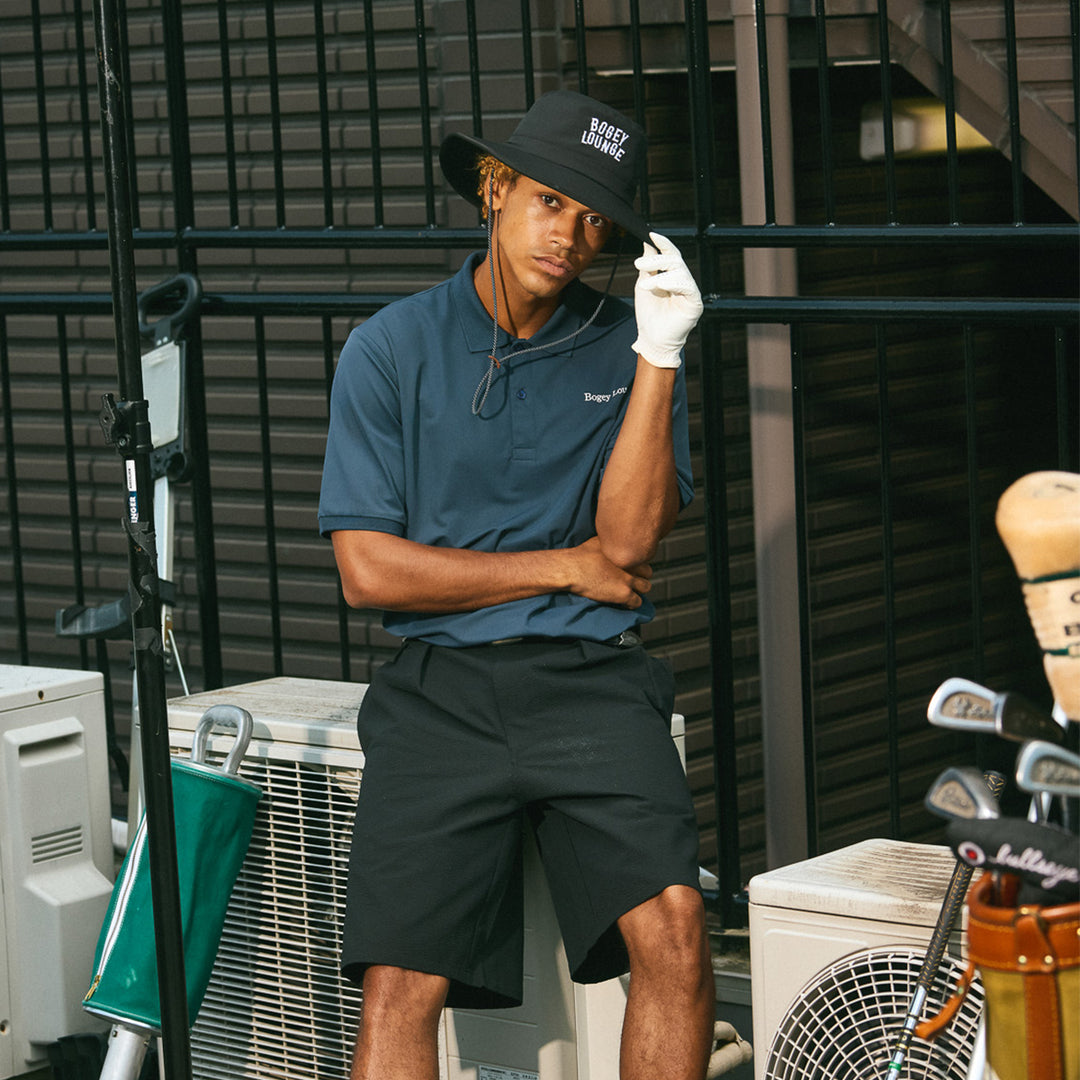 NYLON PIQUE POLO SHIRT