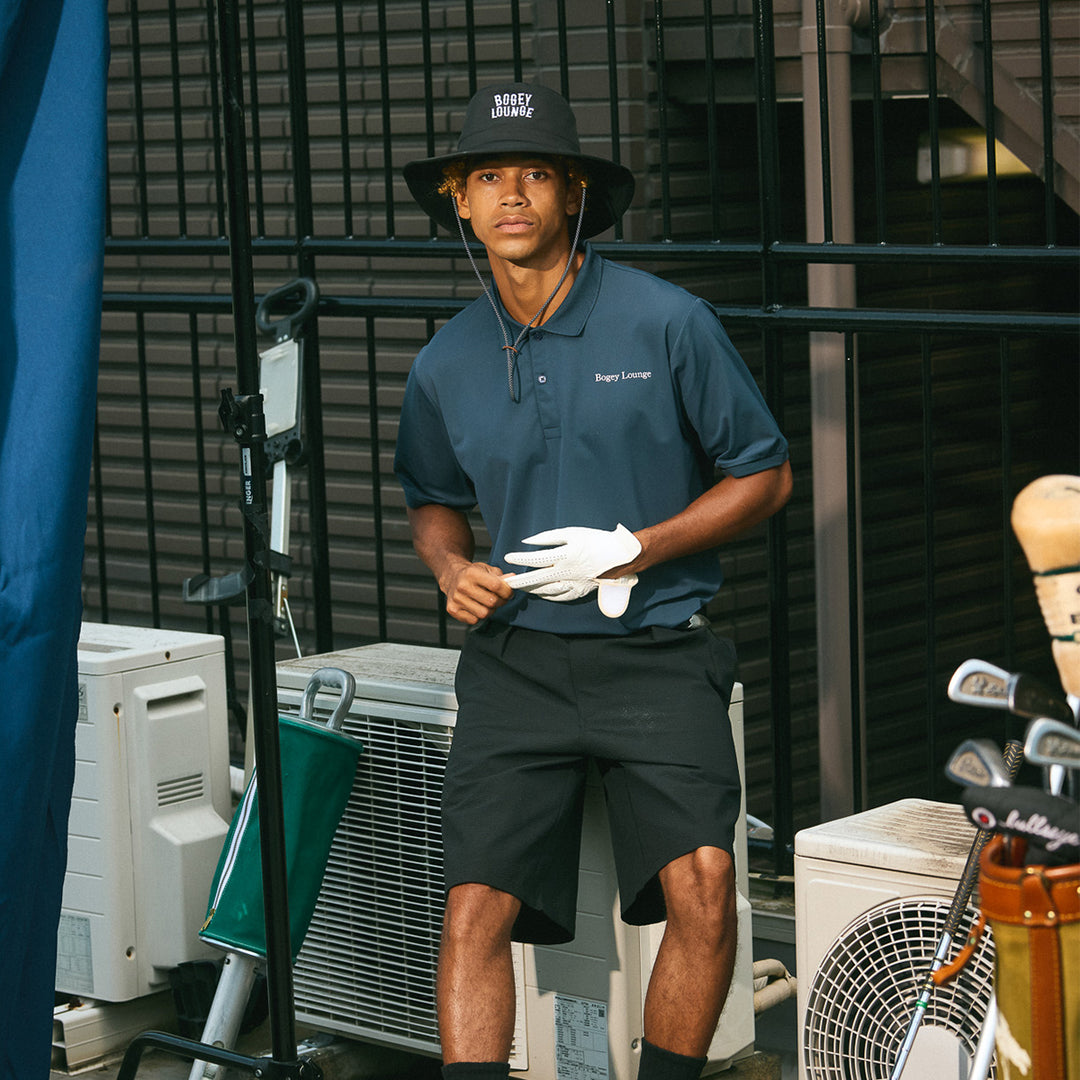 NYLON PIQUE POLO SHIRT