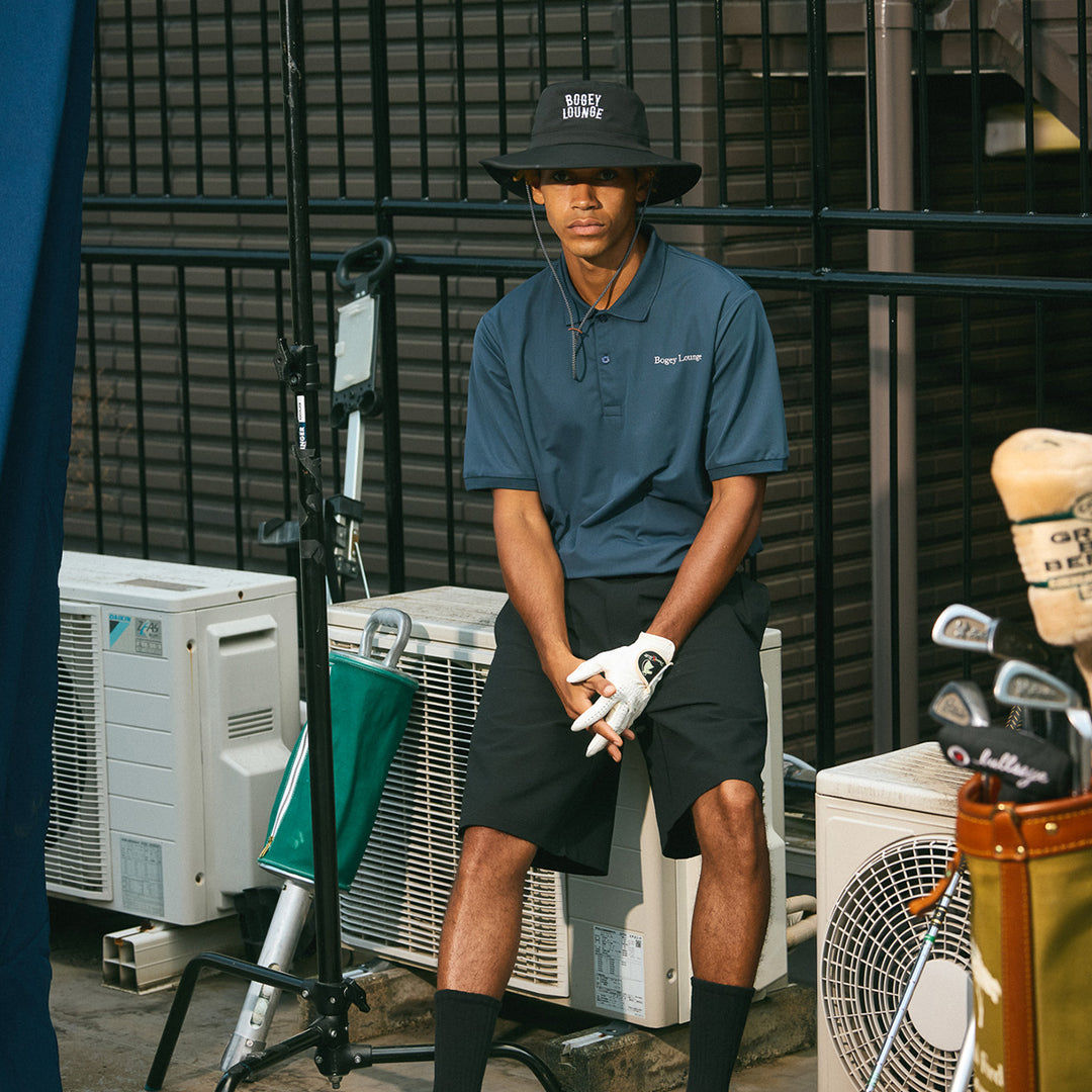 NYLON PIQUE POLO SHIRT
