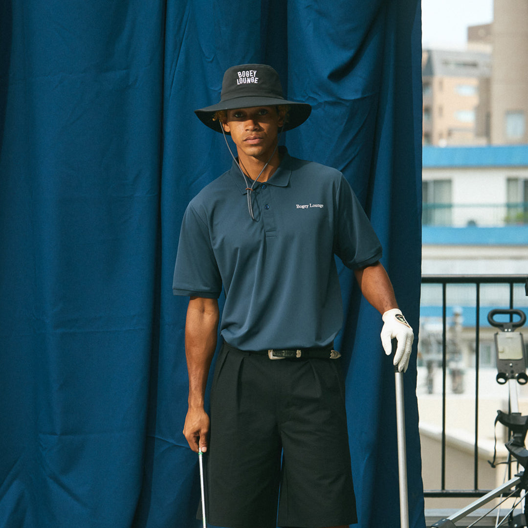 NYLON PIQUE POLO SHIRT