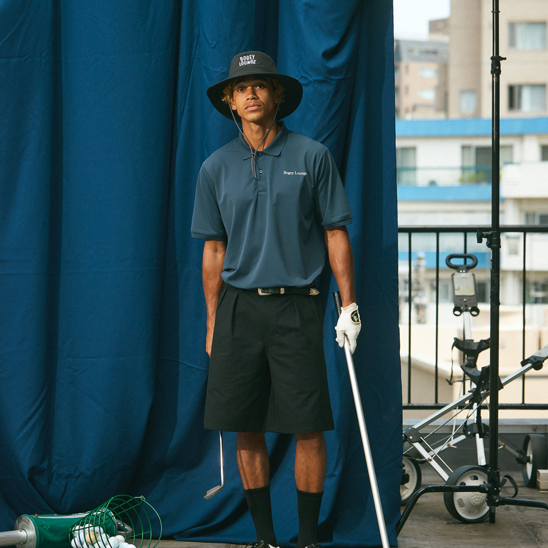 NYLON PIQUE POLO SHIRT