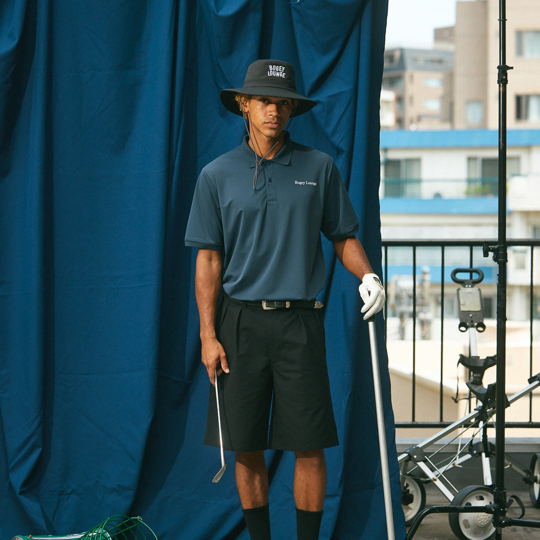 NYLON PIQUE POLO SHIRT