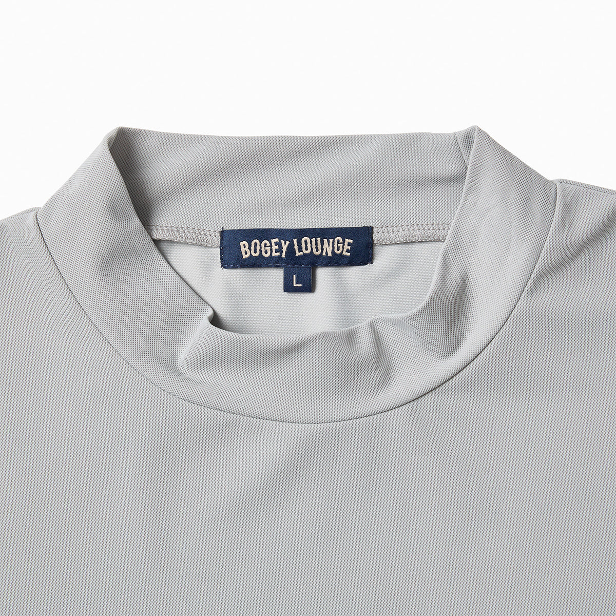 BOGEY LOUNGE］ナイロン鹿の子モックネック半袖Tシャツ – FUNQTEN