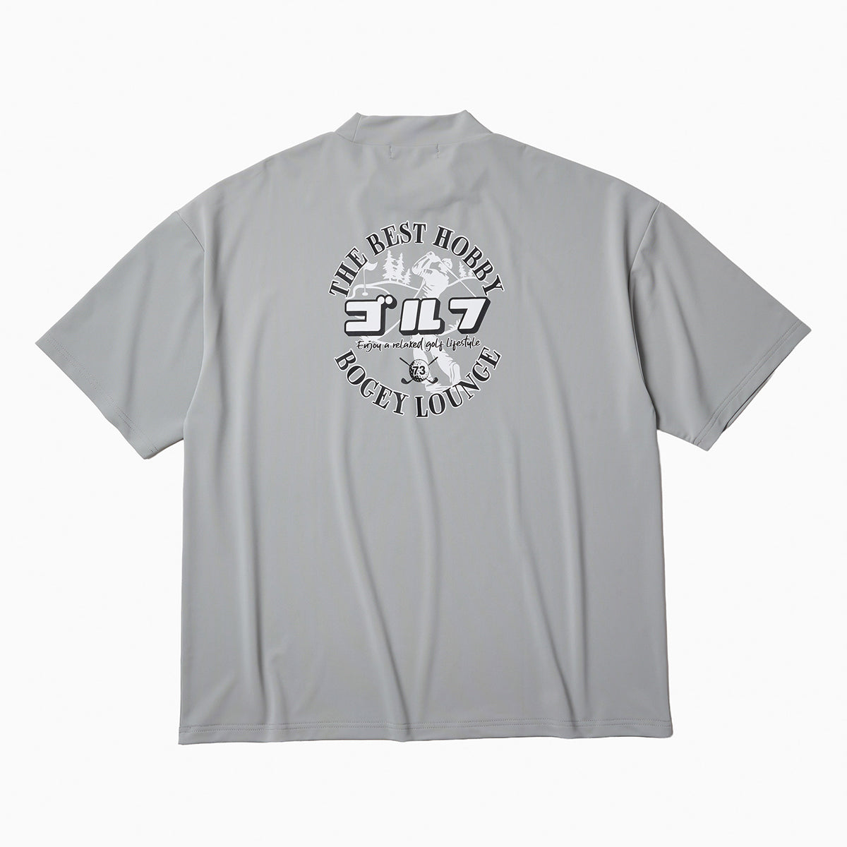 ptp ナイロンパーカー　thebonez tシャツ BOGEY LOUNGE］ナイロン鹿の子モックネック半袖Tシャツ – FUNQTEN