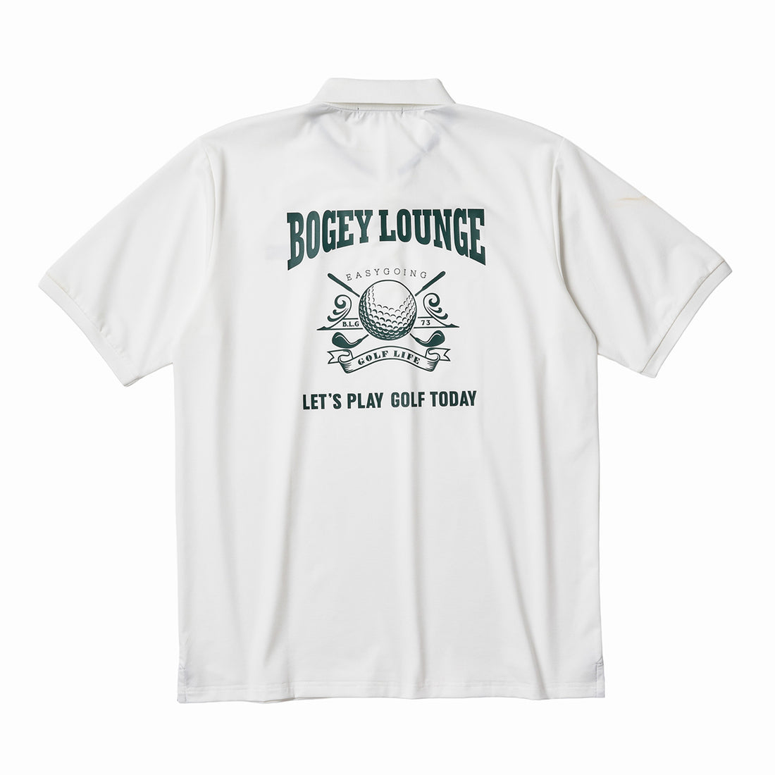 ［BOGEY LOUNGE］ナイロンメッシュポロシャツ