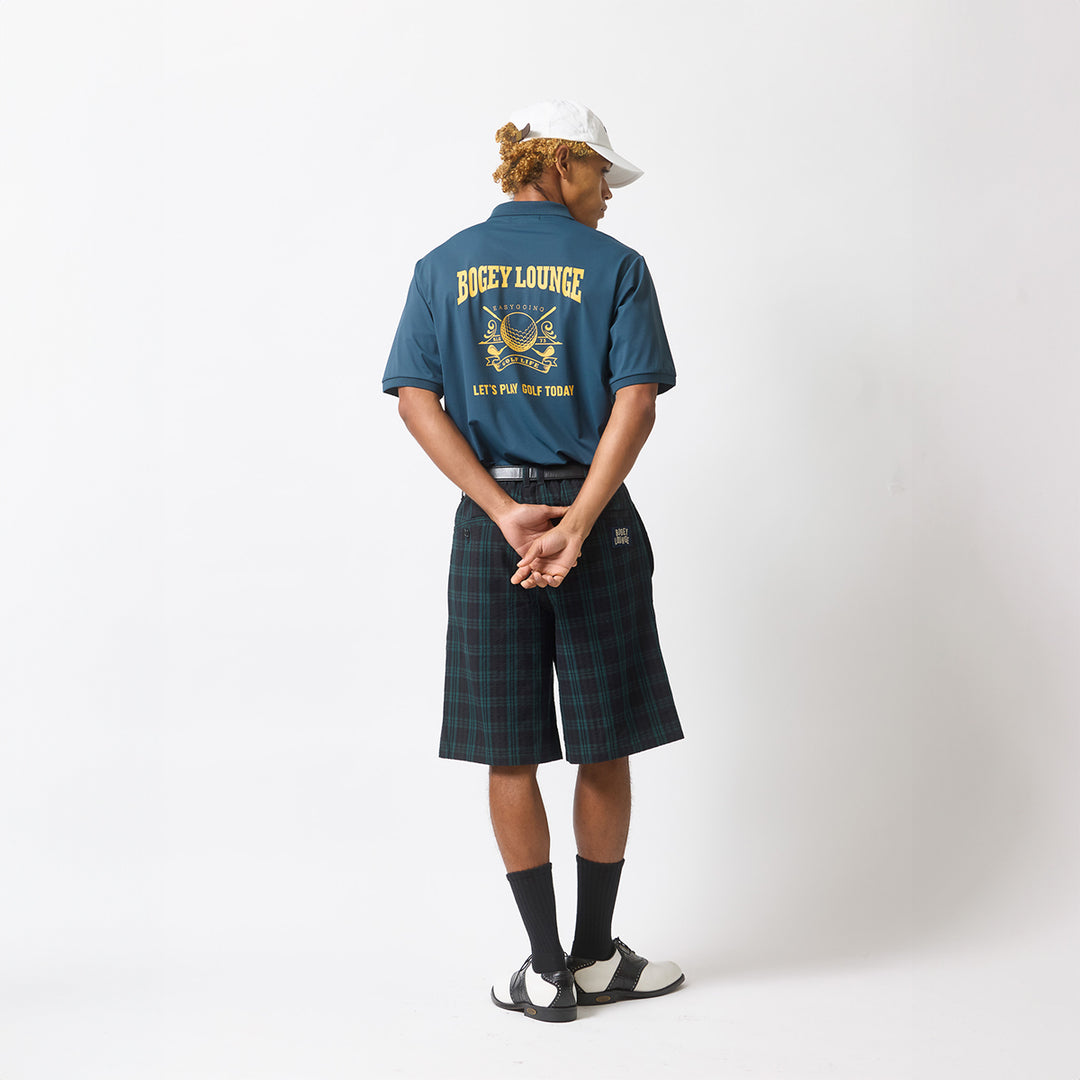 NYLON MESH S/S POLO SHIRT