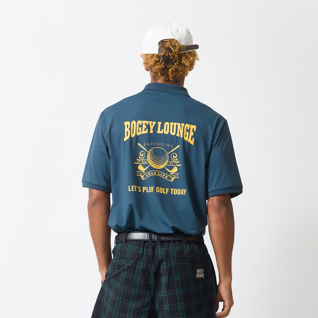 NYLON MESH S/S POLO SHIRT