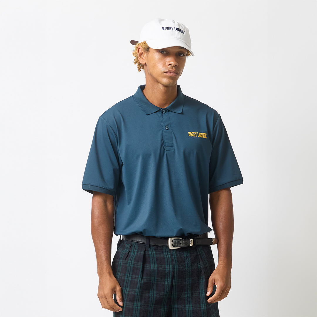 NYLON MESH S/S POLO SHIRT