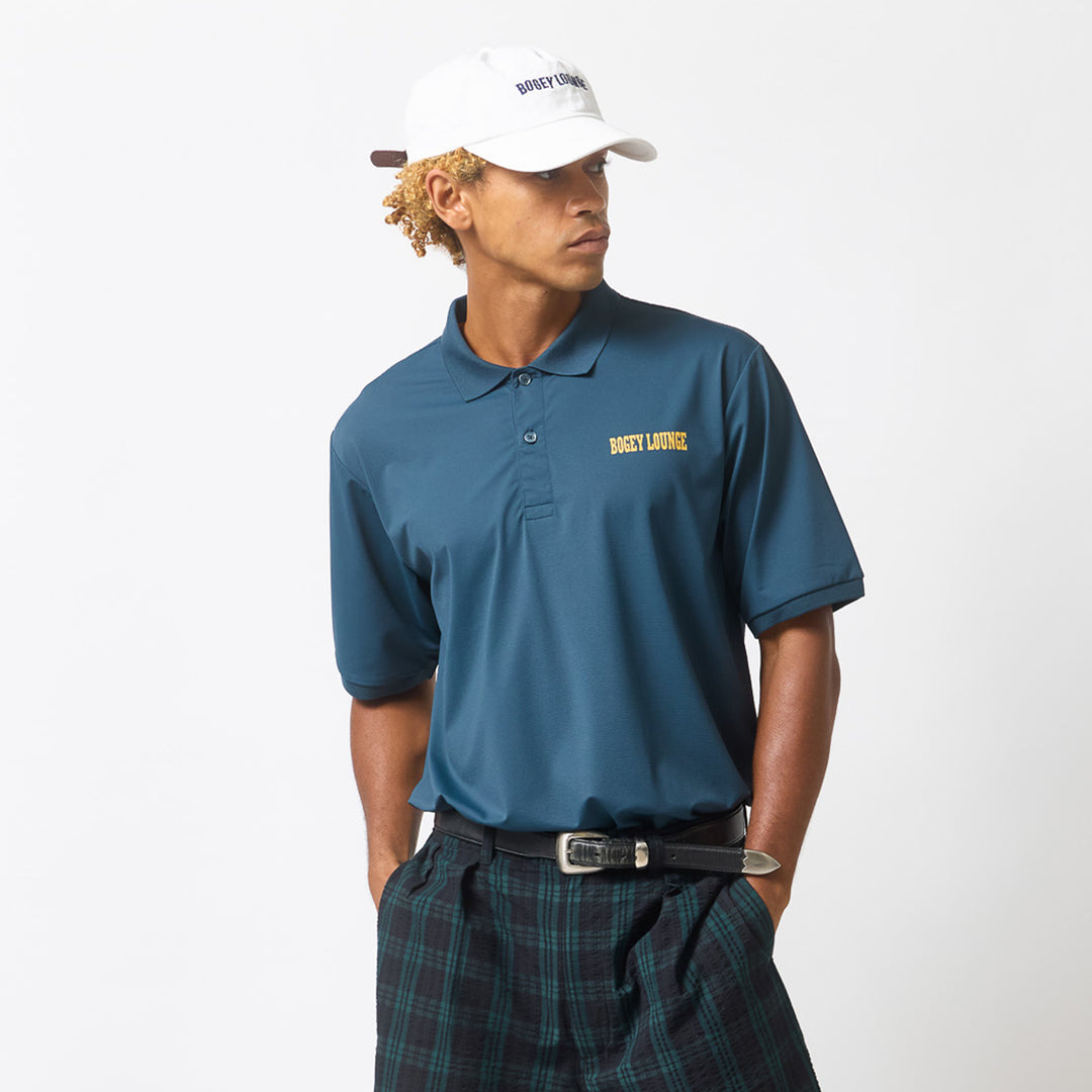 NYLON MESH S/S POLO SHIRT