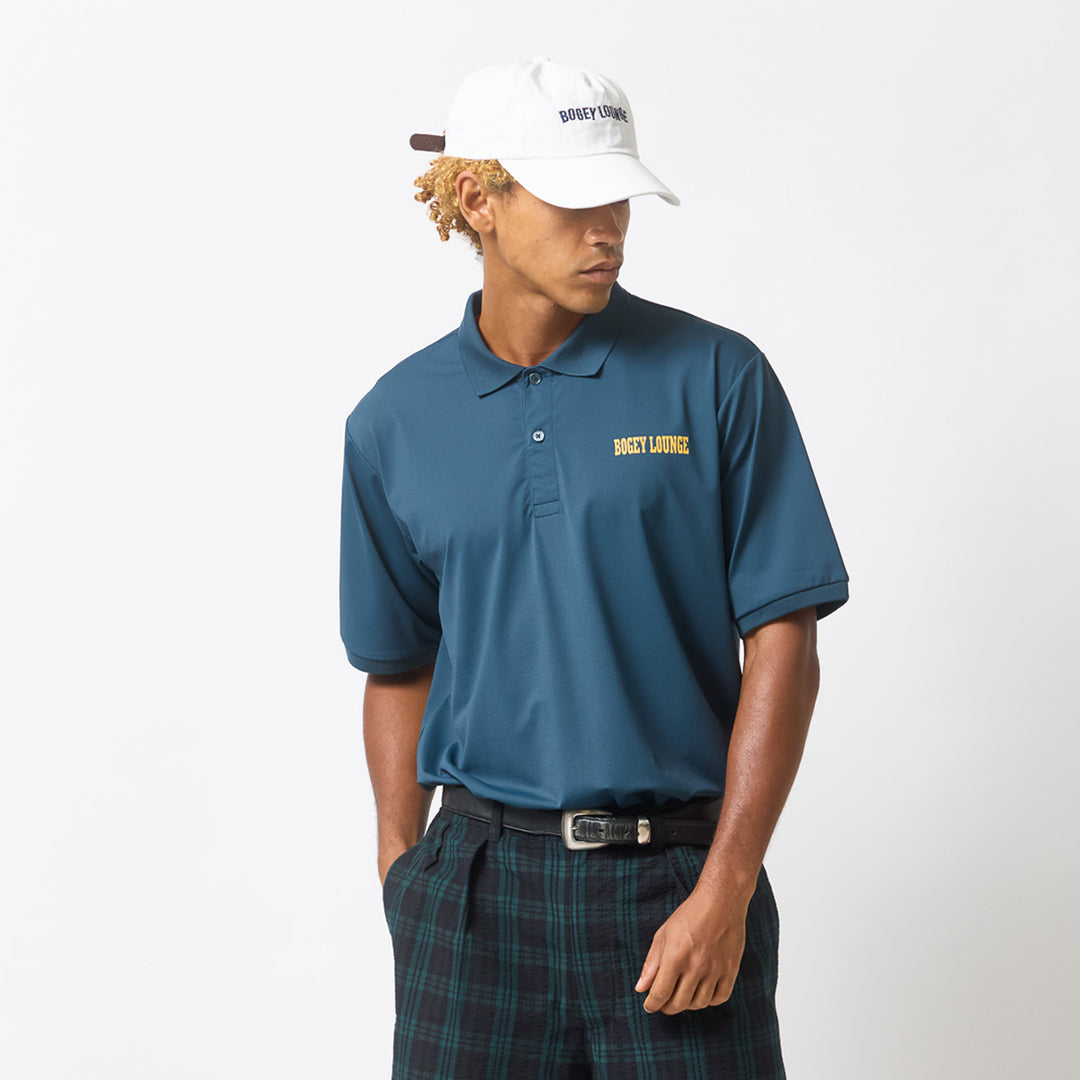 NYLON MESH S/S POLO SHIRT