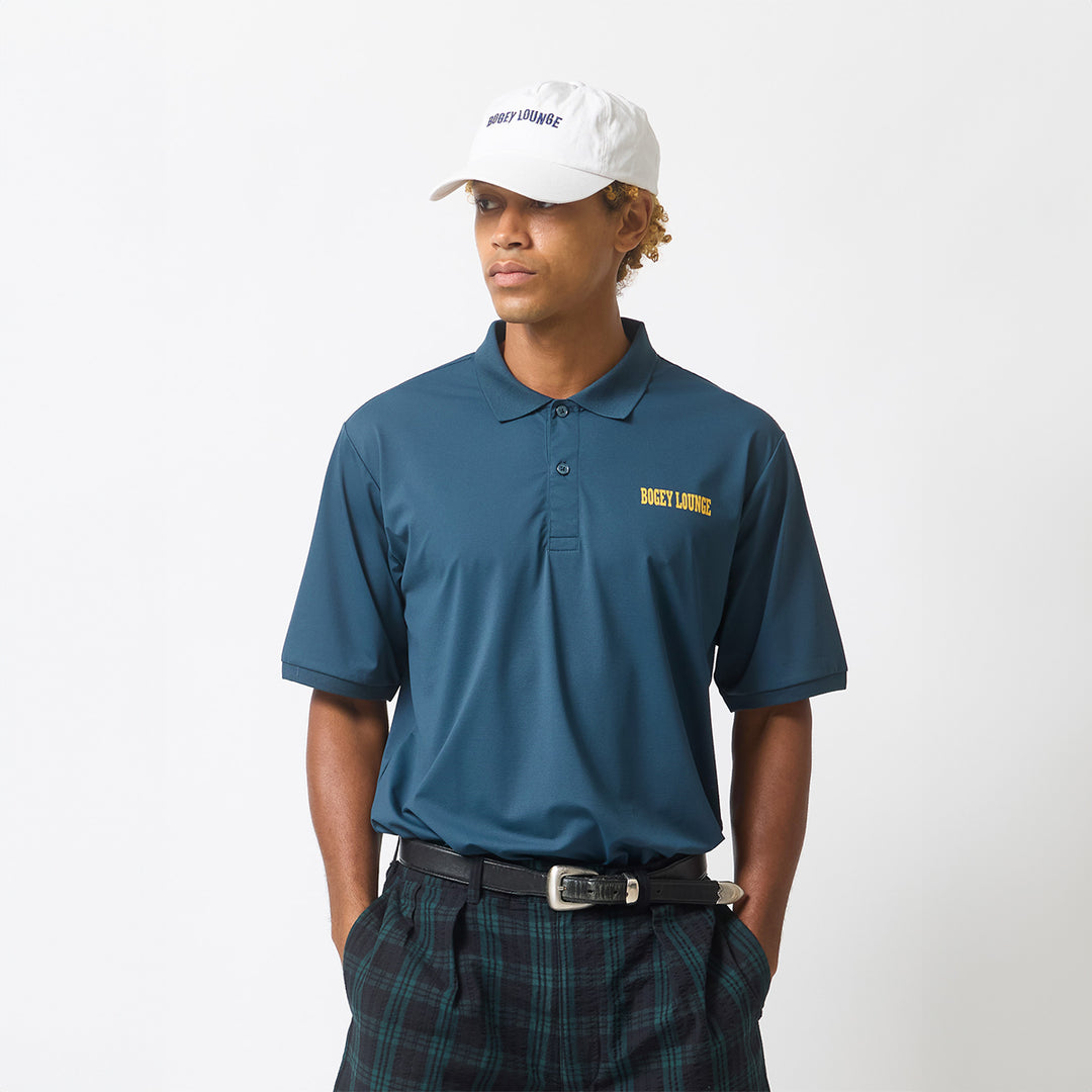 NYLON MESH S/S POLO SHIRT