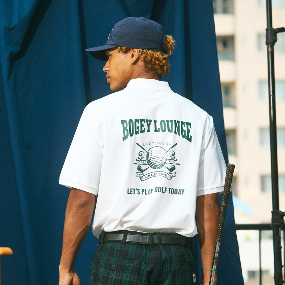 NYLON MESH S/S POLO SHIRT
