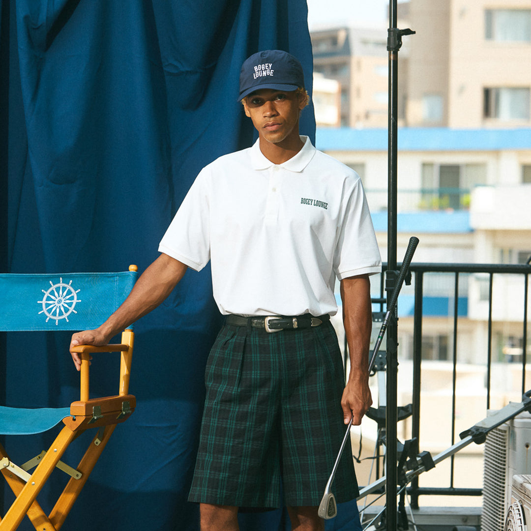 NYLON MESH S/S POLO SHIRT