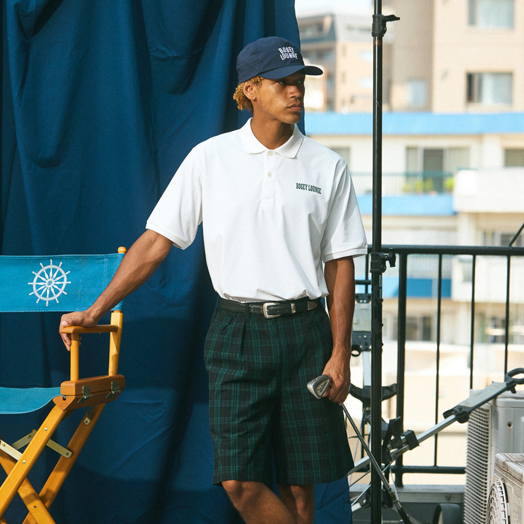 NYLON MESH S/S POLO SHIRT
