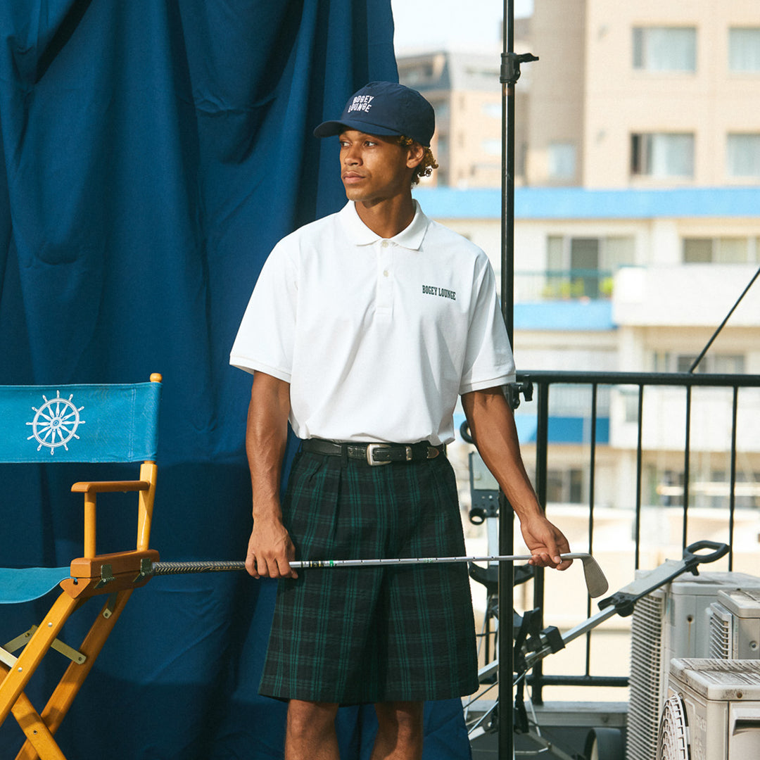 NYLON MESH S/S POLO SHIRT