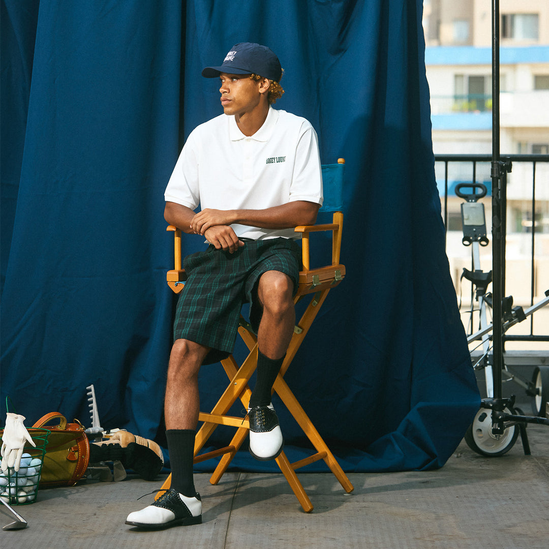NYLON MESH S/S POLO SHIRT