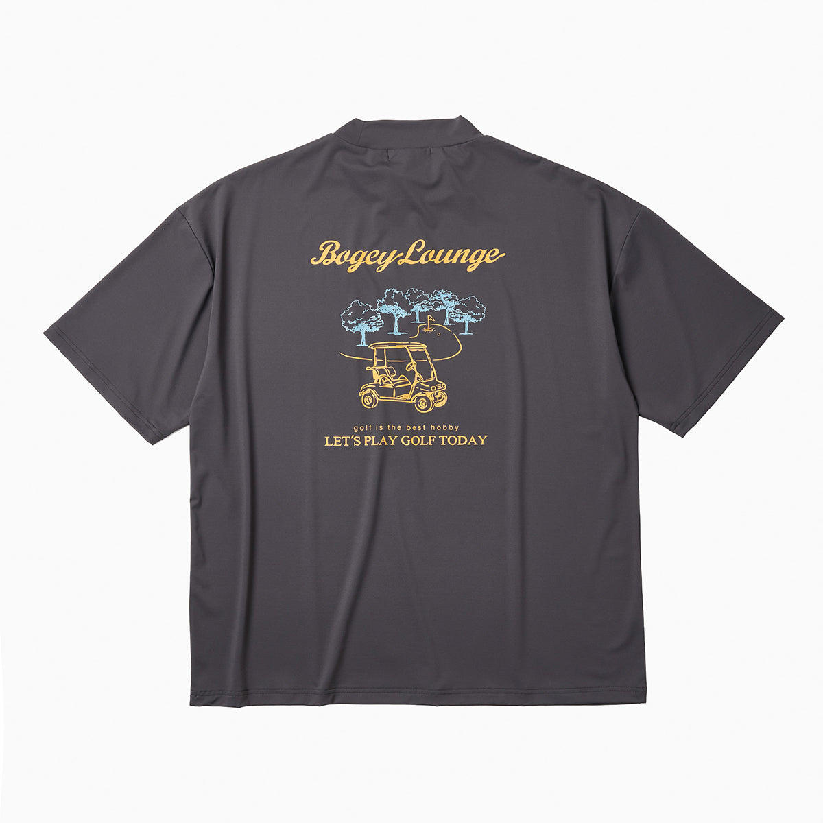 BOGEY LOUNGE］ナイロンメッシュモックネック半袖Tシャツ – FUNQTEN
