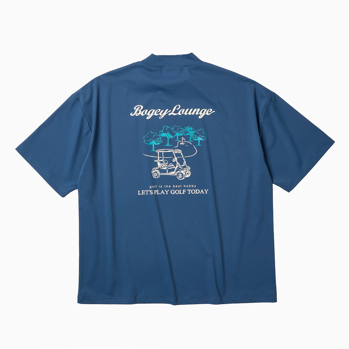 BOGEY LOUNGE］ナイロンメッシュモックネック半袖Tシャツ – FUNQTEN