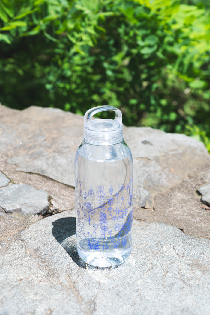 ［ランドネ×高山植物図鑑×KINTO］mountainflower vase 花図鑑のウォーターボトル