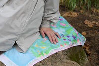 ［ランドネ×田中マリナ］野の花まとう風呂敷ー包んで、敷いて―