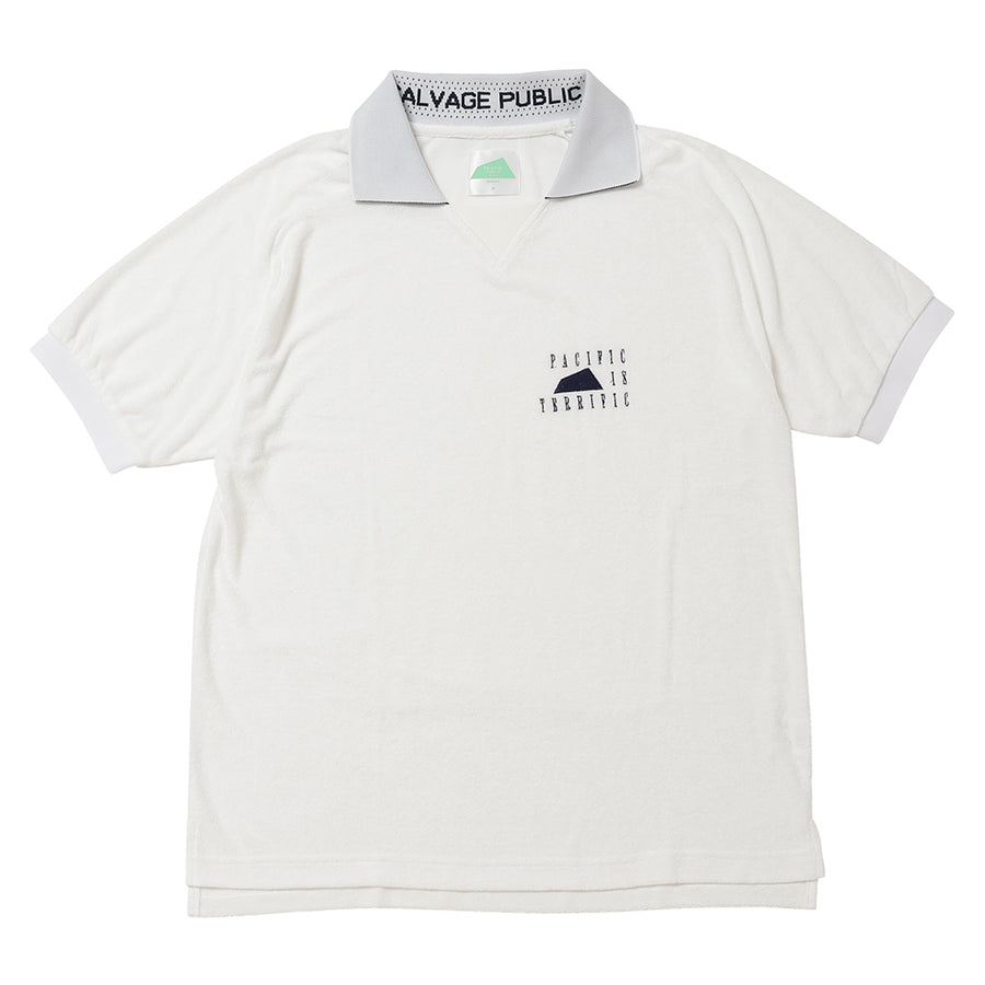 ［サルベージパブリックコレパ］カハカイ パイルポロ半袖（PACIFIC IS TERRIFIC)