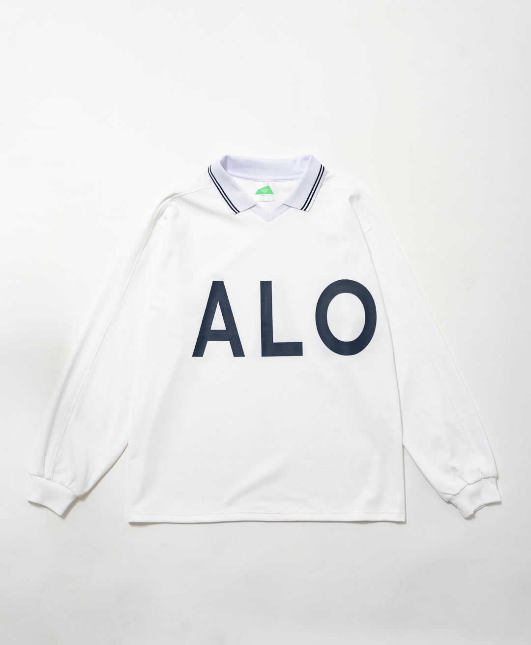 ［SALVAGE PUBLIC Kolepa］ALAPAINA VNECK POLO L/S（BIG ALOHA）