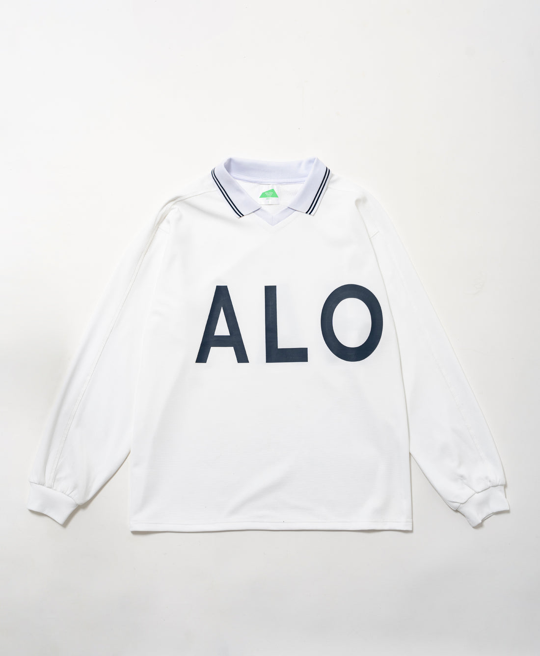 SVKA5018［サルベージパブリックコレパ］アラパイナVネックポロ L/S（Big ALOHA）