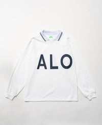 SVKA5018［サルベージパブリックコレパ］アラパイナVネックポロ L/S（Big ALOHA）