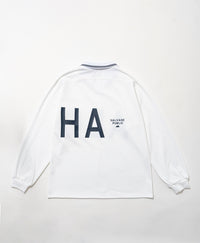 SVKA5018［サルベージパブリックコレパ］アラパイナVネックポロ L/S（Big ALOHA）