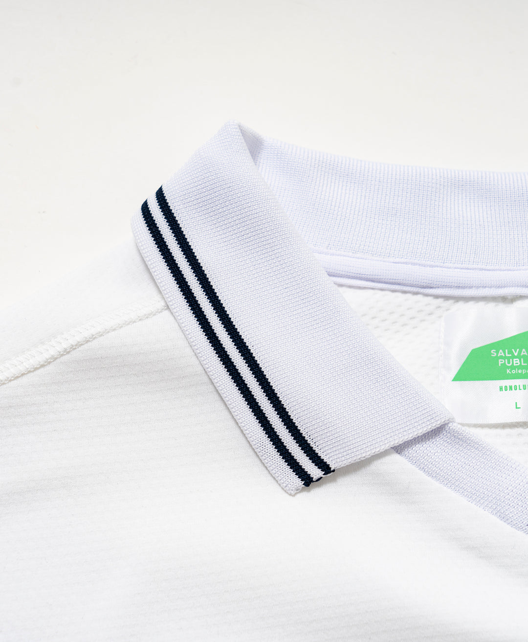 ［SALVAGE PUBLIC Kolepa］ALAPAINA VNECK POLO L/S（BIG ALOHA）