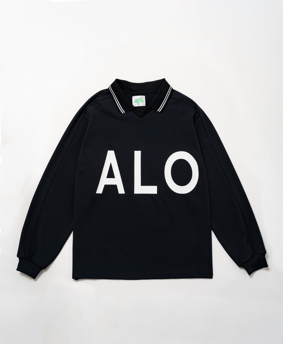 ［SALVAGE PUBLIC Kolepa］ALAPAINA VNECK POLO L/S（BIG ALOHA）
