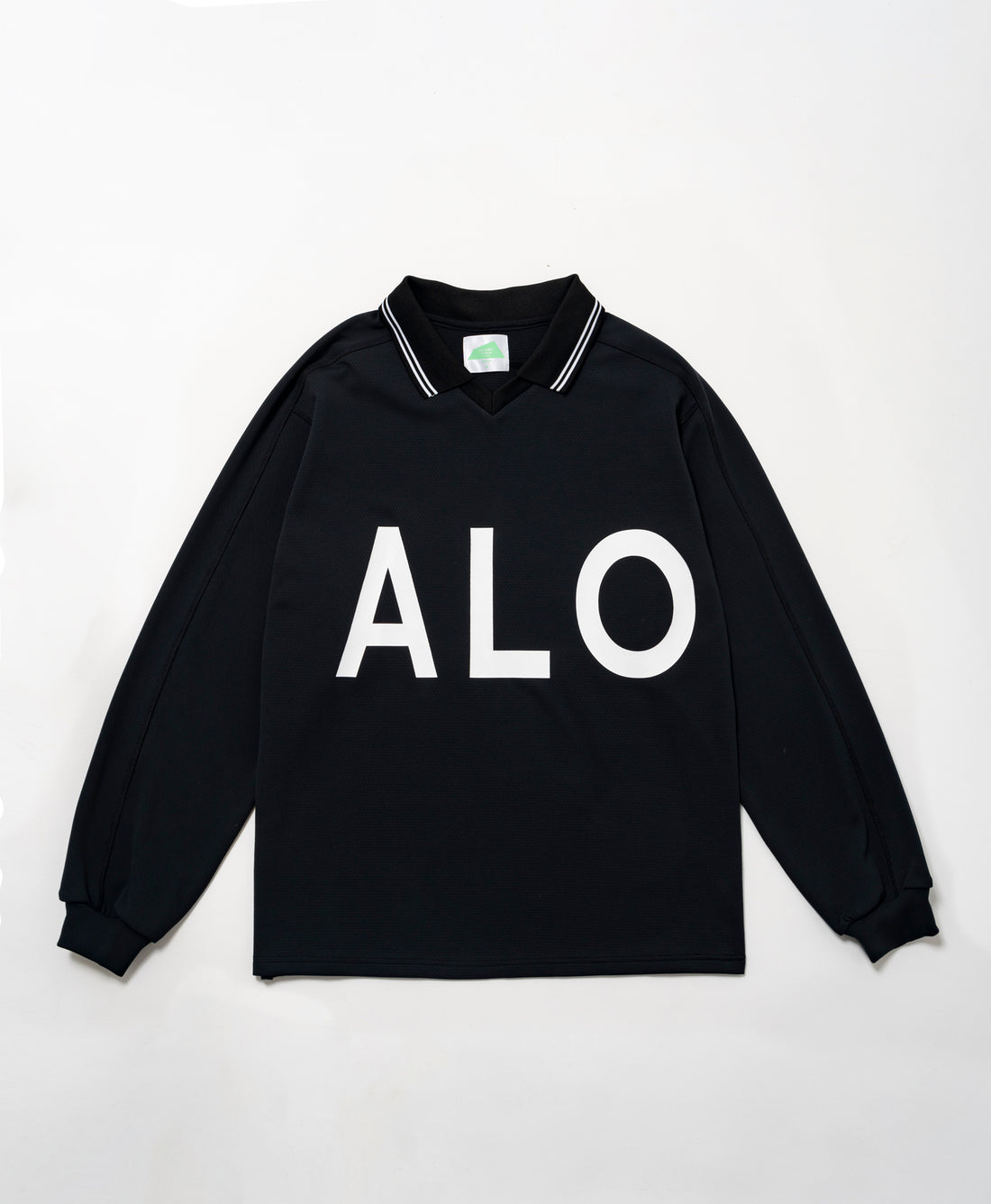 SVKA5018［サルベージパブリックコレパ］アラパイナVネックポロ L/S（Big ALOHA）