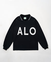 SVKA5018［サルベージパブリックコレパ］アラパイナVネックポロ L/S（Big ALOHA）