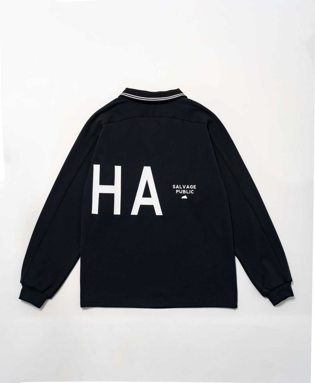 SVKA5018［サルベージパブリックコレパ］アラパイナVネックポロ L/S（Big ALOHA）