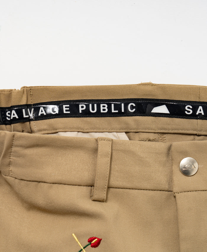 SVKA5019［サルベージパブリックコレパ］コレパリサイクルツイルパンツ