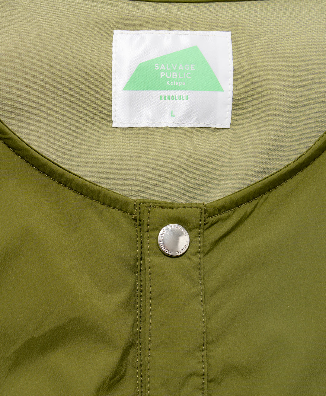 ALA WAI SNAP PADDED JACKET
