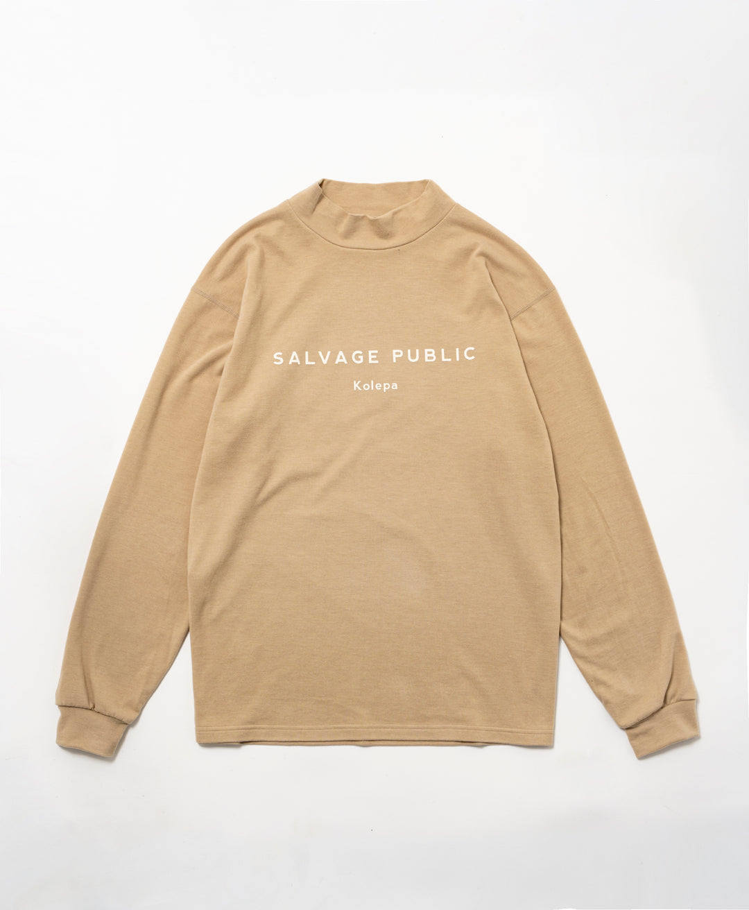 ［SALVAGE PUBLIC Kolepa］HONU MOCKNECK L/S（KOLEPA STAMP）